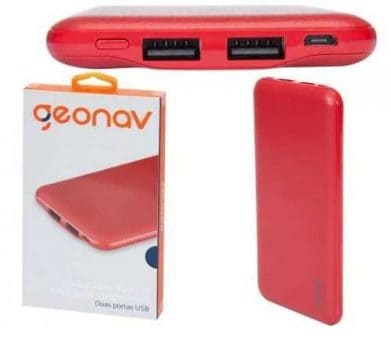 Carregador Portátil/Power Bank Geonav 15000mAh - PB15000R