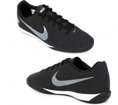 Chuteira Futsal Nike Beco 2 - Preto+Chumbo