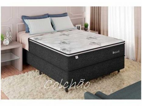 Colchão Casal Plumatex Mola Ensacada - 65cm de Altura Dallas