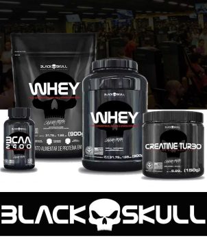 COMBO Whey 2X + Bcaa + Creatina
