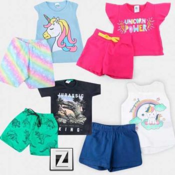 Conjunto Infantil Várias Opções (1 mês até 16 anos)