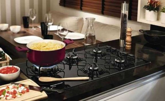 Cooktop 5 Bocas Brastemp com Quadrichama e Timer Touch - BDT85AE - BIVOLT