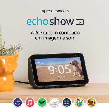 Echo Show 5 3ª Geração Smart Speaker com Alexa - Amazon