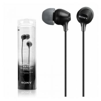 Fone de Ouvido Intra-Auricular MDR-EX15LP, Sony, Preto