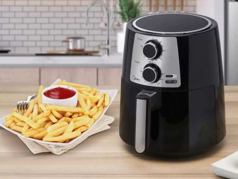 Fritadeira Elétrica sem Óleo/Air Fryer Midea FRB31 - Preto 3,5L com Timer