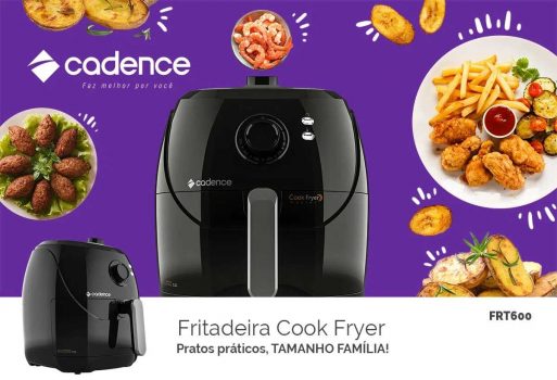 Fritadeira Sem Óleo Cadence Frt600 5,5litros - 127V ou 220V