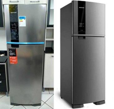 Geladeira Brastemp Frost Free Duplex Evox 375l Brm45 Hkana
