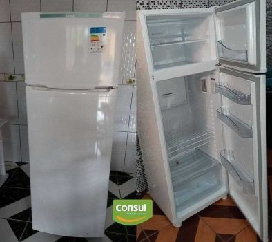 Geladeira Consul Cycle Defrost Duplex 334 litros Branca com Freezer Supercapacidade - Outlet - CRD37EB_OUT