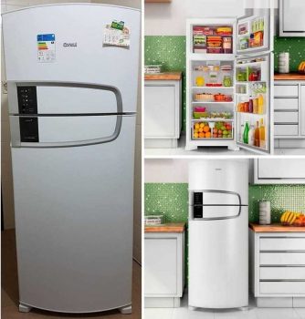 Geladeira Consul Frost Free Duplex 405 litros Branca com Filtro Bem Estar - CRM51AB