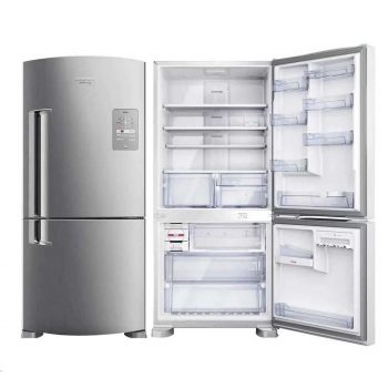 Geladeira / Refrigerador Brastemp Domést Frost Free 2 Portas BRE80 573 Litros Evox