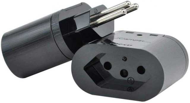 iCLAMPER Pocket 3 Pinos - 10A Preto