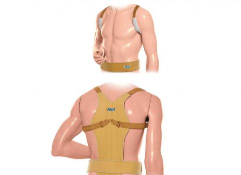 Ideal Produtos Ortopédicos, Corretor Postural Completo, Bege, Tamanho G