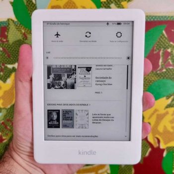 Kindle 10a. geração com bateria de longa duração