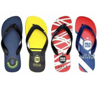 Kit 4 Pares Chinelos Masculinos Polo Culture Verão Conforto
