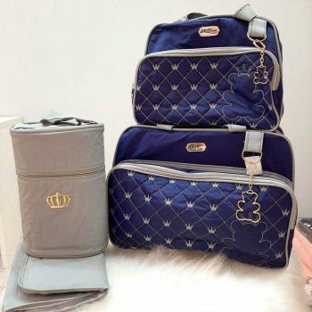 Kit Bolsa Maternidade com 4 peças Jôkenpo – Ludy Baby