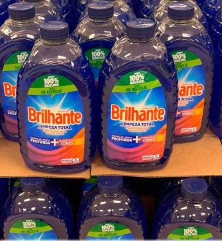 Kit Sabão Líquido Brilhante Limpeza Total ou Higiene Total - 4 Unidades 3L Cada
