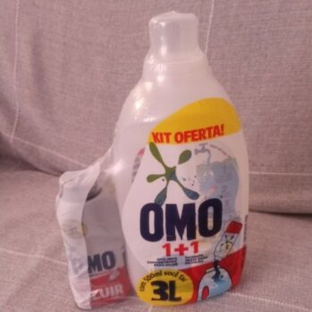 Kit Sabão para diluir OMO 500ml com garrafa