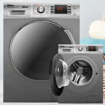 Lava e Seca Philco 12Kg 16 Programas Inox PLS12T 127 Volts
