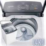 Máquina de Lavar Brastemp 14Kg branca com Ciclo Tira Manchas Advanced e Ciclo Antibolinha - BWK14AB