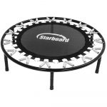 Mini Cama Elástica Sport & Camping Board 1064 - Preta + Corda de Pular Acte Sports - Preta