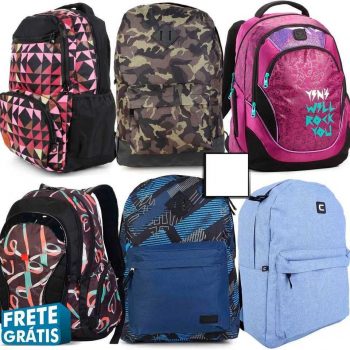 Mochila Yins Brasil, Seanite, Denlex, Switz etc. - Várias Opções