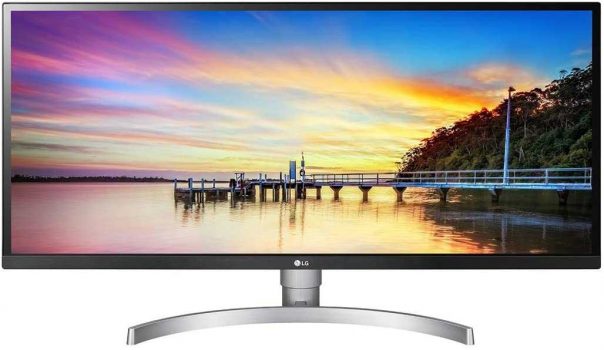 Monitor LG Ultrawide 34'' Full HD, IPS, HDR10, HDMI/Display Port, FreeSync, Som Integrado, Altura Ajustável - 34WK650-W