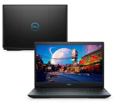 Notebook Gamer Dell G3 3500-M10PPS 15.6" 10ª Geração Intel Core i5 8GB 256GB SSD NVIDIA GTX 1650 Win 10 Suporte Premium