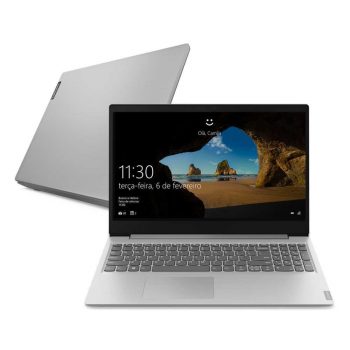 Notebook Lenovo Ideapad S145 R5 AMD Ryzen 5 12GB 1TB W10 15.6″ Prata
