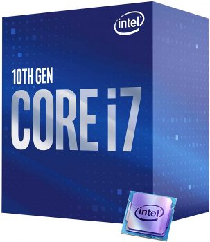 Processador Intel Core I7 10700 Cache 16MB 2.90GHz (TURBO 4.8GHZ) LGA 1200