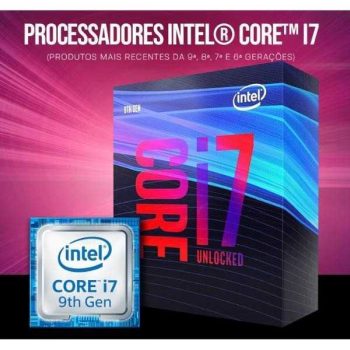 Processador Intel Core i7-9700K Coffee Lake 4.9GHz 12MB 1151