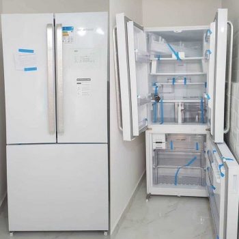 Refrigerador Brastemp Side Inverse BRO80 540 Litros Ice Maker Branca
