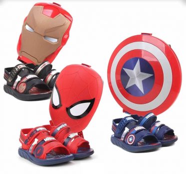 Sandália Infantil Grendene Marvel Pack c/ Mochila - Grendene Kids