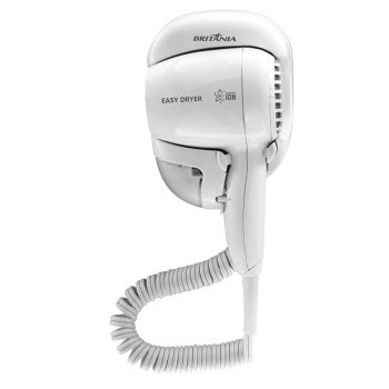 Secador de Cabelo Britânia de Parede EASY DRYER BSC07B 1500W