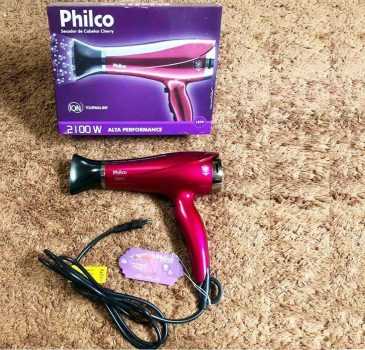 Secador de Cabelos Philco Cherry Vermelho 2100W
