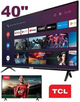 Smart TV LED 40" Android TCL 40s6500 Full HD Wi-Fi Bluetooth 1 USB 2 HDMI