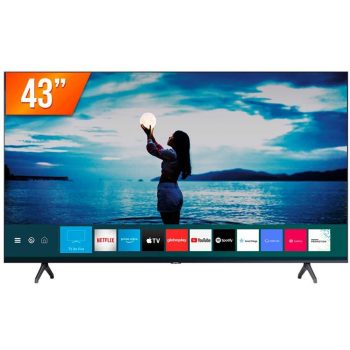 Smart TV LED 43" Ultra HD 4K Samsung 43TU7020 Crystal 2 HDMI 1 USB Bluetooth