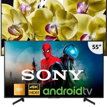 Smart TV LED 55'' Sony XBR-55X805G HDR 4 HDMI 3 USB Android Wi-Fi Inteligência Artificial com Conversor Digital