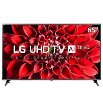 Smart Tv Ultra Hd 4k Led 65 Polegadas Lg 65un7100psa Preto Bivolt