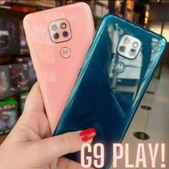 Smartphone Motorola Moto G9 Play 64GB 4GB RAM 6,5” Câm. Tripla + Selfie 8MP
