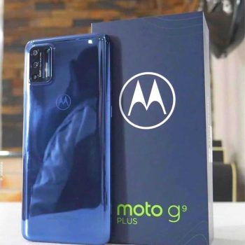 Smartphone Motorola Moto G9 Plus 128GB Azul Índigo 4G Tela 6.5" Câmera Quadrupla 64MP Selfie 16MP Android 10.0