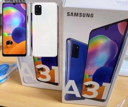 Smartphone Samsung Galaxy A31 128GB Tela 6.4" 4GB RAM Octa Core Câmera Quádrupla Traseira 48MP + 8MP + 5MP + 5MP Android - Branco