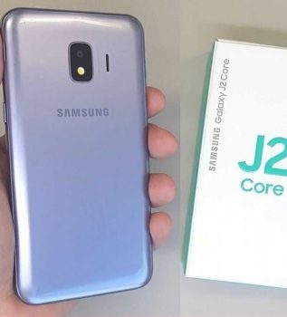 Smartphone Samsung Galaxy J2 Core Preto 16GB, Tela 5", Câmera Traseira 8MP com Flash LED, Android Go 8.1, Dual Chip, 4G, e Processador Quad Core