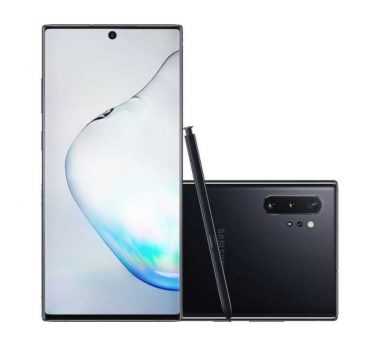 Smartphone Samsung Galaxy Note 10+ 256GB Dual Chip Android 9.0 Tela 6.8" Octa-Core 4G Câmera 2MP + 16MP