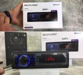 Som Automotivo Multilasertrip Bt Mp3 4X25Wrms Fm/Usb/Aux – P3344