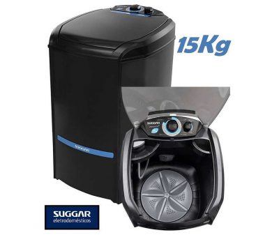Tanquinho 15Kg Suggar Lavamax Eco - Desligamento Automático