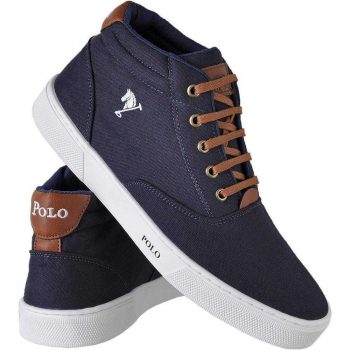 Tênis Masculino Botinha Coturno Casual Polo Joy
