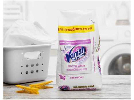 Tira Manchas em Pó Vanish Oxi Action Crystal White Refil, 1kg