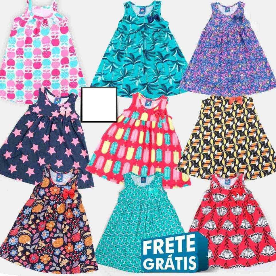 Vestido infantil tamanho 2 anos 