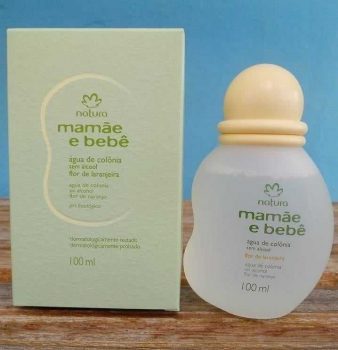 Água de Colônia Flor de Laranjeira Mamãe e Bebê - 100ml