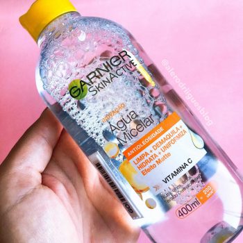 Água Micelar Garnier SkinActive Antioleosidade Vitamina C, 400ml